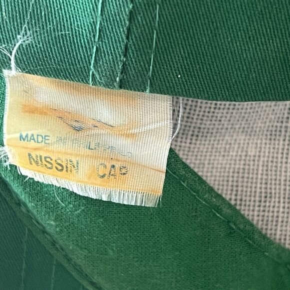 Vtg Indiana Beef Cattle Association Cattleman’s Club Adjustable Hat Cap Nissin - Picture 6 of 6